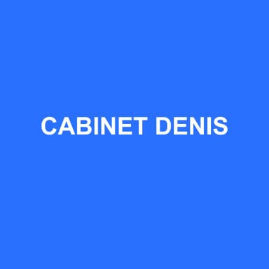 Logo de CABINET DENIS