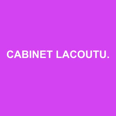 Logo de CABINET LACOUTURE