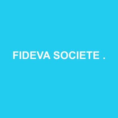 Logo de FIDEVA SOCIETE D'EXPERTISE COMPTABLE