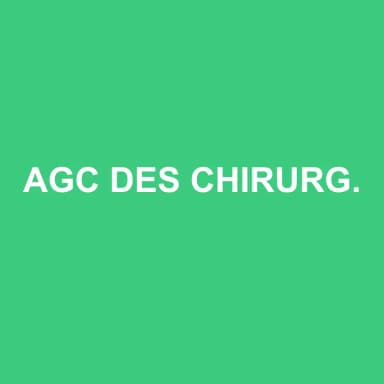 Logo de AGC DES CHIRURGIENS-DENTISTES ET DES PROFESSIONS DE SANTE DU GRAND EST