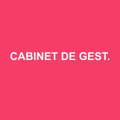 Logo de CABINET DE GESTION ET D'EXPERTISE COMPTABLE