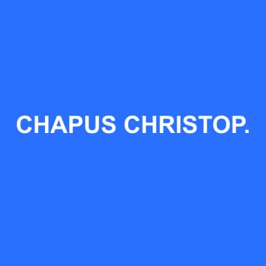 Logo de CHAPUS CHRISTOPHE