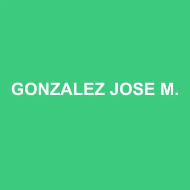 Logo de GONZALEZ JOSE MANUEL