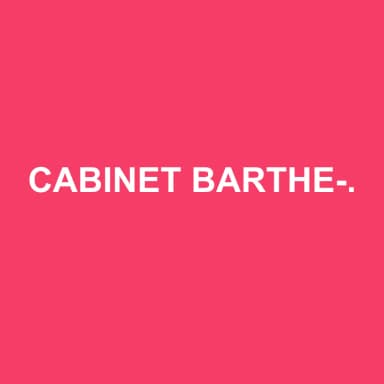 Logo de CABINET BARTHE-LAPEYRIGNE EXPERTISE