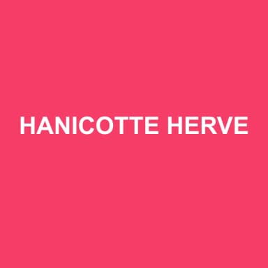 Logo de HANICOTTE HERVE