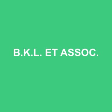 Logo de B.K.L. ET ASSOCIÉS