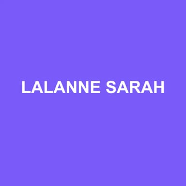 Logo de LALANNE SARAH