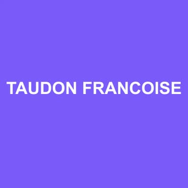 Logo de TAUDON FRANCOISE