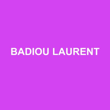 Logo de BADIOU LAURENT