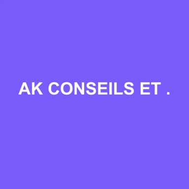 Logo de AK CONSEILS ET EXPERTISE COMPTABLE