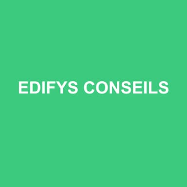 Logo de EDIFYS CONSEILS