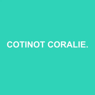 Logo de COTINOT CORALIE SARL