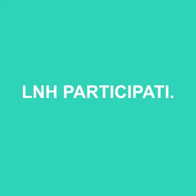 Logo de LNH PARTICIPATIONS