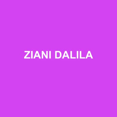 Logo de ZIANI DALILA