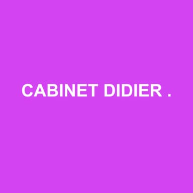 Logo de CABINET DIDIER MONTAGNE