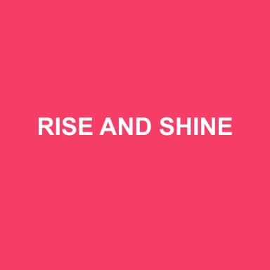 Logo de RISE AND SHINE