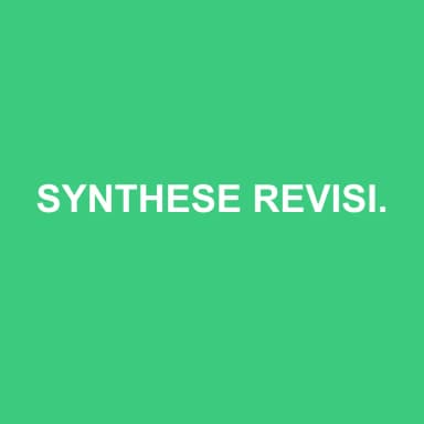 Logo de SYNTHESE REVISION EXPERTISE COMPTABLE SA