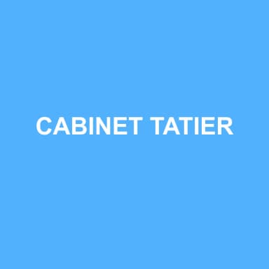 Logo de CABINET TATIER