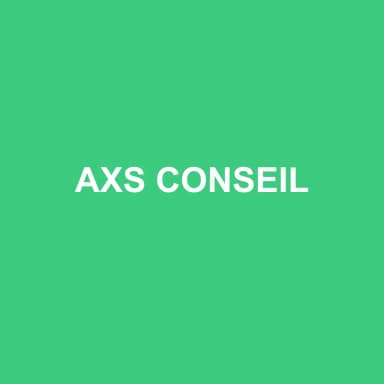 Logo de AXS CONSEIL