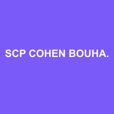 Logo de SCP COHEN BOUHANNA