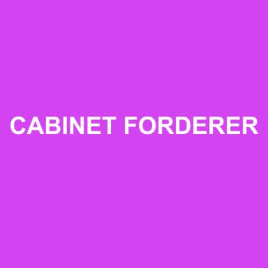 Logo de CABINET FORDERER