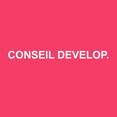 Logo de CONSEIL DEVELOPPEMENT HOLDING