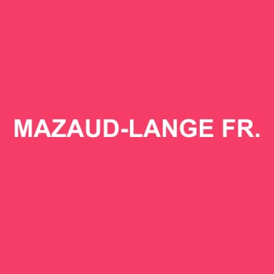 Logo de MAZAUD-LANGE FRANCOISE