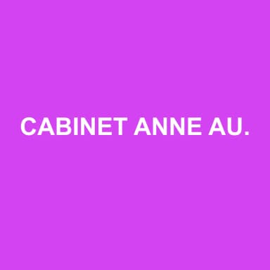 Logo de CABINET ANNE AUGER