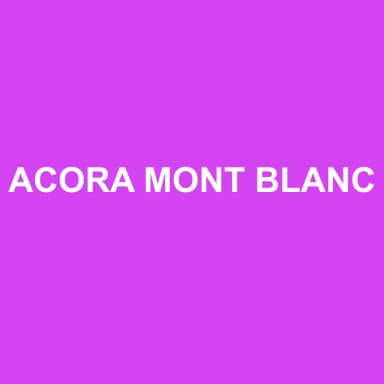 Logo de ACORA MONT BLANC