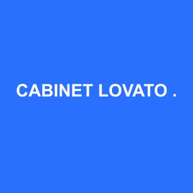 Logo de CABINET LOVATO MOREAU