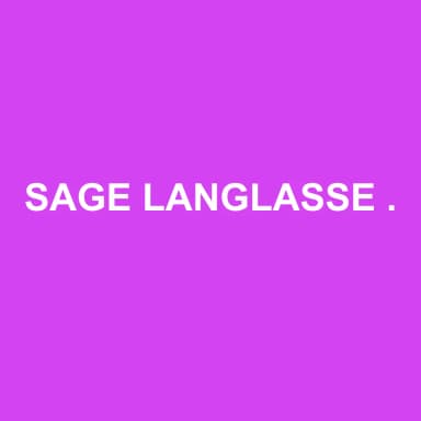 Logo de SAGE LANGLASSE CHRISTINE