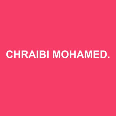 Logo de CHRAIBI MOHAMED NAJIB