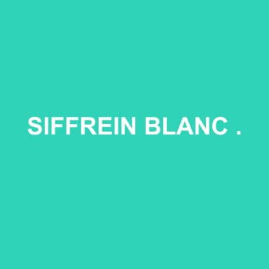 Logo de SIFFREIN BLANC BERNARD