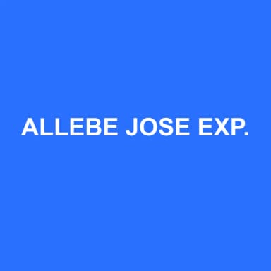 Logo de ALLEBE JOSE EXPERTISE-COMPTABLE