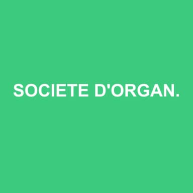 Logo de SOCIETE D'ORGANISATION DE REVISION ET DE GESTION