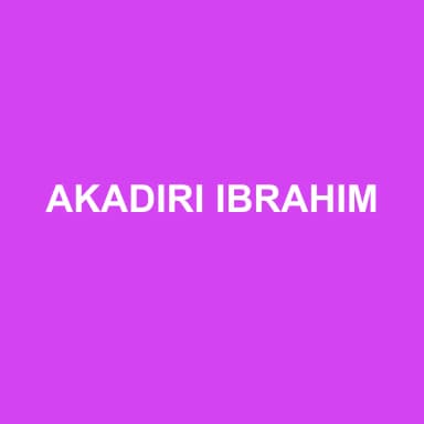 Logo de AKADIRI IBRAHIM