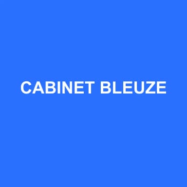 Logo de CABINET BLEUZE