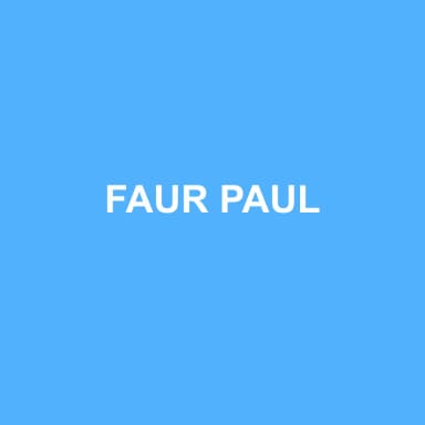 Logo de FAUR PAUL