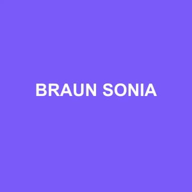 Logo de BRAUN SONIA