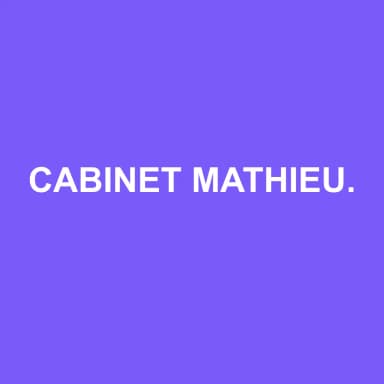 Logo de CABINET MATHIEU MERLIN