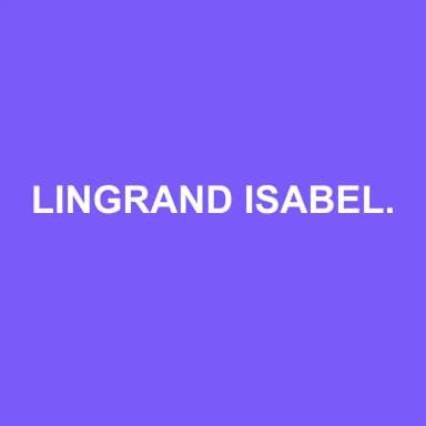 Logo de LINGRAND ISABELLE