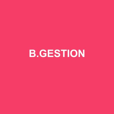 Logo de B.GESTION