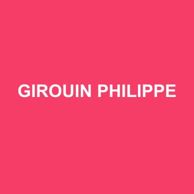 Logo de GIROUIN PHILIPPE