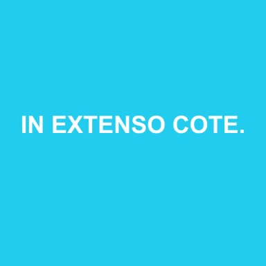 Logo de IN EXTENSO COTE D'AZUR