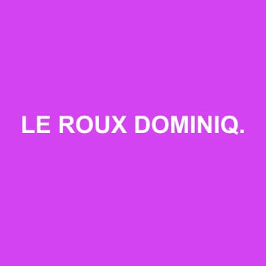 Logo de LE ROUX DOMINIQUE