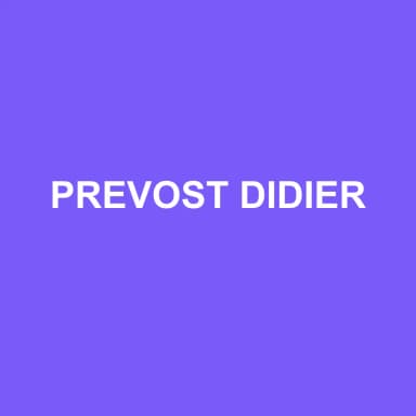 Logo de PREVOST DIDIER