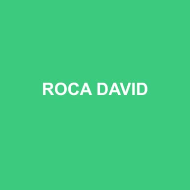 Logo de ROCA DAVID