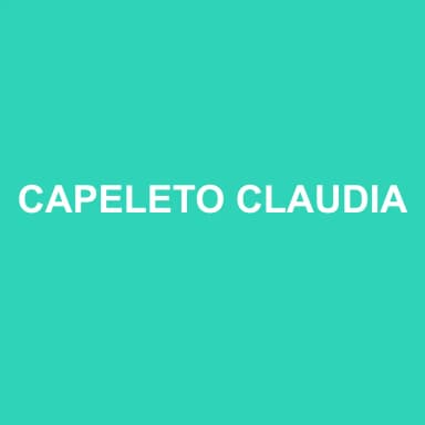 Logo de CAPELETO CLAUDIA