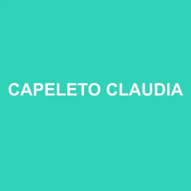 Logo de CAPELETO CLAUDIA