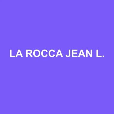 Logo de LA ROCCA JEAN LOUIS